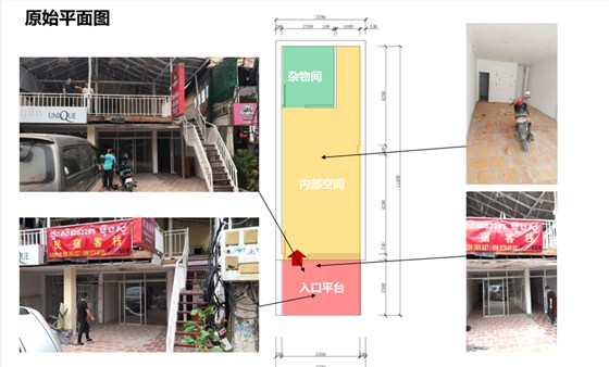 貨幣兌換連鎖店原始平面圖