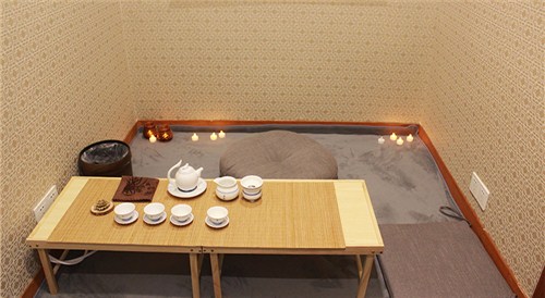 連鎖店裝修設(shè)計(jì)（元蒸道道家養(yǎng)身體驗(yàn)館）