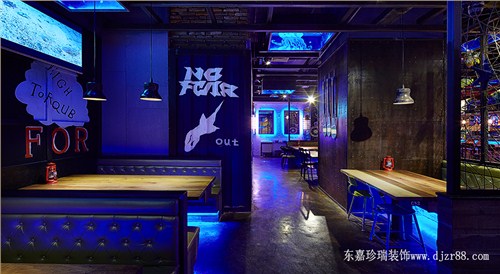 工業風主題餐廳設計