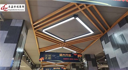 杭州余杭的蘇杭匯超市設計裝修
