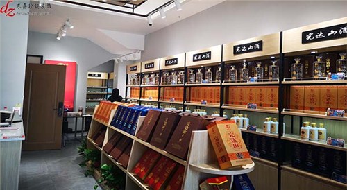 無錫完達(dá)山酒業(yè)展示店設(shè)計(jì)