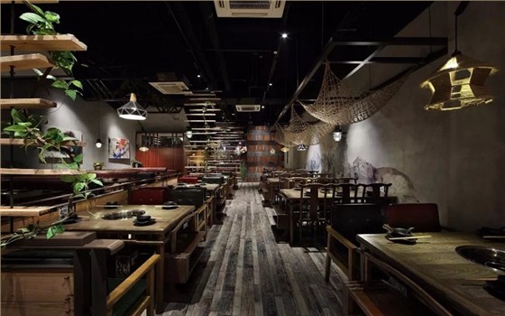 火鍋店裝修效果圖