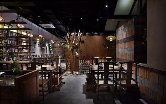 火鍋店裝修效果圖